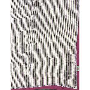 Colcha Doble de Algodón con Estampado Artesanal, Colcha Tradicional Kantha para el Hogar, Diseño de Patchwork Hecho a Mano para Verano e Invierno, para Bebés - Product Image 3