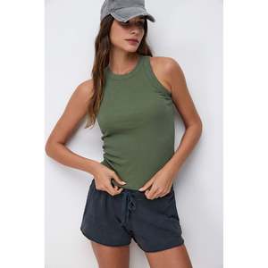 Blusa Casual de Manga Corta para Mujer con Logotipo Bordado, Cuello con Volantes, Patrón 3D, Decoraciones de Encaje con Lentejuelas, Talla XL, Tejido de Punto Holgado - Product Image 4