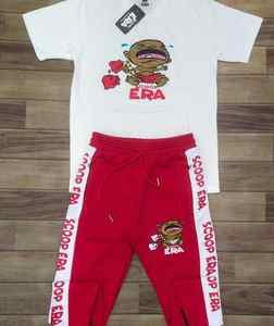 Ensemble de jogging 2 pièces pour homme : T-shirt d'été à manches courtes séchage rapide et pantalon, style streetwear - Product Image 3