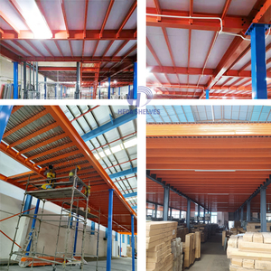 Tầng lửng hệ thống thép tầng lửng nền tảng cho công suất cao Kho Giá Hệ thống lưu trữ tầng lửng Hệ thống kệ - Product Image 3