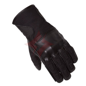 Gants de moto en cuir imperméable noir de qualité supérieure, unisexe, durables, équipement de conduite de moto, sports, motocross, doigts complets - Product Image 6