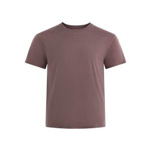 Camisetas de algodón de 300g para hombre, camiseta transpirable holgada de cuello redondo de verano de manga corta para hombre y mujer, Camiseta básica - Product Image 1