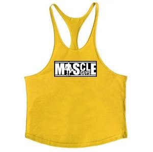 Custom Printed <b>Men's</b> Oversized Gym Tank Top Polyester Crewneck Dropped Armhole Singlet Breathable Workout Bodybuilding Formal - Product Image 3