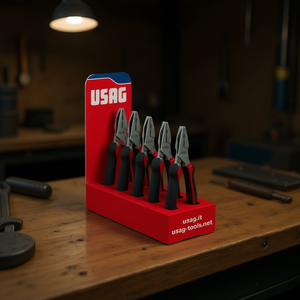 Expositor de mostrador USAG con 5 pinzas 150 AX 180 para línea de productos - Product Image 3