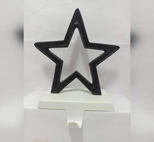 Support de chaussette de Noël en métal doré en gros, décoration de vacances haut de gamme pour la maison et l'hôtel - Product Image 4