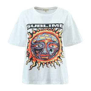 เสื้อยืดสำหรับผู้หญิงเสื้อใส่ได้ทั้งชายและหญิงเสื้อยืดผ้าฝ้ายเนื้อนุ่มสำหรับตีกอล์ฟ - Product Image 1