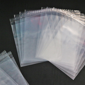 Sac en plastique recyclé transparent imprimé sur mesure à bas prix-Logo d'impression personnalisé pour les petites entreprises de vêtements - Product Image 6