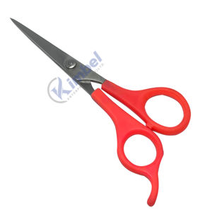 Tijera profesional de peluquero con mango de plástico de acero inoxidable de 6 pulgadas para recortar con corte suave y suave - Product Image 1