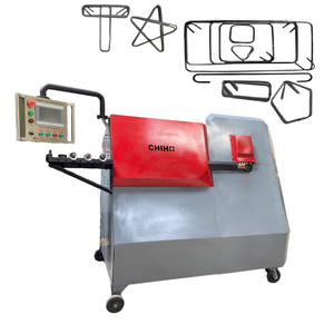 Máquina Dobladora de Alambre de Acero Inoxidable Totalmente Automática Controlada por PLC, Motor de 2.6kW, Peso de 450kg, 1 Año de Garantía - Product Image 1