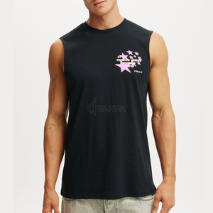 เสื้อกล้ามใส่ได้ทั้งชายและหญิงเสื้อยืดแขนกุดฮิปฮอปสตรีทแฟชั่นฤดูร้อน - Product Image 4