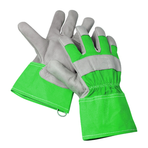 Guantes de Seguridad de Invierno al por Mayor, Guantes de Trabajo de Cuero Transpirable con Puños Sueltos para Soldadura, Uso Industrial, paquete - Product Image 6