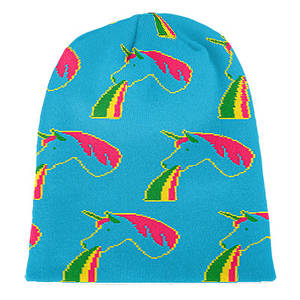 Gorros de Punto Acrílicos 100% Personalizables en Colores y Tallas Unisex, Estilo Urbano, con Logotipo Personalizado, Jacquard de Punto, Invierno 2025-2026 - Product Image 1