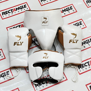 ชุดมวยพรีเมียม ถุงมือหนัง หมวกนิรภัย และสนับแข้ง รับผลิตแบบ OEM ชุดฝึกซ้อมสำหรับนักมวย โรงยิม และขายส่ง - Product Image 2