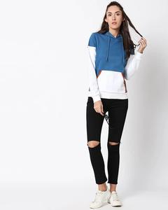 ผู้ผลิตเสื้อฮู้ดดี้สตรีทแวร์ผ้าฝ้ายพิมพ์ลายกราฟิกแบบพัฟพร้อมโลโก้สั่งทำพิเศษ ระบายอากาศได้ดี - Product Image 4