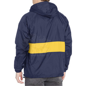 Online Top Selling Oversized Custom Made <b>Men</b> Hooded Waterproof Eco-Friendly High Street Style Sports <b>Jacket</b> Latest Design Cheap - Product Image 2