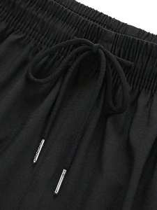 Short de fitness sportif taille moyenne à séchage rapide pour hommes offre spéciale maille solide respirant décontracté toile poche inclinée taille élastique - Product Image 5