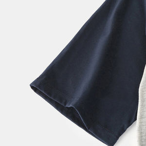 เสื้อผ้าแบรนด์เนมผ้าฝ้าย2024ลำลองสำหรับผู้ชายเสื้อยืดแขนสั้นและกางเกงขาสั้นชุดเสื้อผ้าพิมพ์ลายพัฟสำหรับฤดูหนาว - Product Image 4