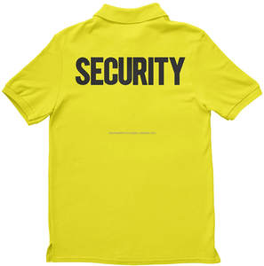 Uniforme DE SEGURIDAD personalizado transpirable algodón/poliéster guardia uniforme camisa manga corta seguridad vial hombre seguridad Polo camisa - Product Image 2