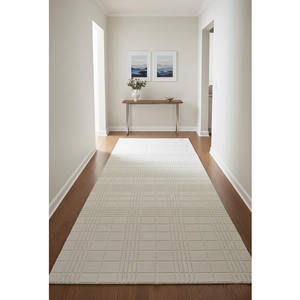 Alfombra Moderna Minimalista Tejida a Mano de Lana Color Marfil para Sala de Estar, Dormitorio, Decoración del Hogar, Regalo de Año Nuevo, Precio al por Mayor - Product Image 3