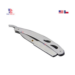 Cuidado de la belleza Cuidado personal Barbero Shavette Cuchilla de un solo borde Maquinilla de afeitar de borde recto Logotipo personalizado Afeitado y depilación - Product Image 5