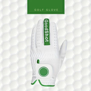 2024ถุงมือกอล์ฟหนังแท้สำหรับผู้ชาย, ถุงมือกีฬาระบายอากาศได้ดีกันลื่นโลโก้ออกแบบได้ตามต้องการ - Product Image 2