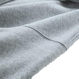 เสื้อมีฮู้ดสวมหัวแบบสวมหัวผ้าฝ้ายขนแกะแอซิดสำหรับผู้หญิงกำหนดรูปแบบ3D โอเวอร์ไซส์สำหรับวิ่งจ๊อกกิ้ง - Product Image 3