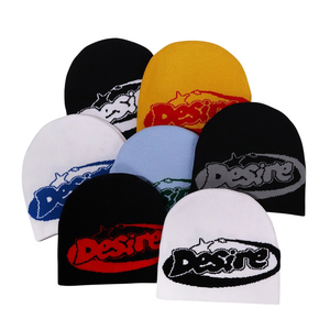 Casual Wear Beanies Fabricante Logotipo personalizado Lindo y juguetón Estilo de invierno Gorro de punto suave Sombreros con logotipo - Product Image 1