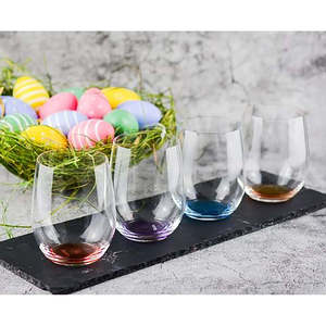 Riedel Happy O Vol. Ensemble de 4 verres à vin classiques en cristal, élégants gobelets à eau pour la restauration hôtelière - Product Image 3