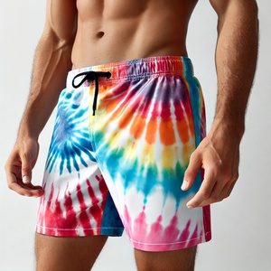 Short en maille pour homme High Street avec logo personnalisé tailles XS et XXS polyester de haute qualité nylon teint uni multicolore style gym cargo - Product Image 2