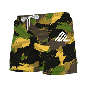 Bañador de verano hecho en poliéster para hombre, pantalones cortos de playa con cierre elástico, pantalones cortos de secado rápido con bolsillos con cremallera - Product Image 4