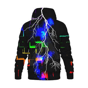 Best Quality Men's Fashion <b>Fleece</b> <b>Hoodies</b> & Sweatshirts New Design 3D Printed Plain Dyed for Winter Made in Pakistan - Product Image 2