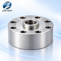 Capteur de force de compression haute précision 2-1000 kN type pancake/donut IP67 pour machine d'essai universelle et presse hydraulique
