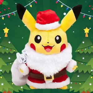 Figurine de Noël de luxe Pikachu Pokémon, Père Noël - Product Image 2