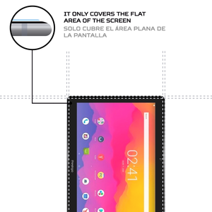 Protector de pantalla ANTISHOCK para tableta Prestigio Grace 7781, mayor legibilidad y durabilidad - Product Image 4