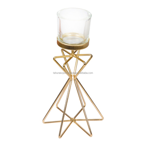 Excellente qualité métal bougeoir décoration de la maison Vintage bougie pilier titulaire nouveauté fabricant et exportateur - Product Image 2