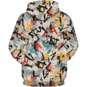 Sudadera con Capucha de Forro Polar Estampada Informal de Invierno de Buena Calidad al por Mayor, Estampada por Sublimación con el Logotipo de la Empresa, para Unisex - Product Image 4