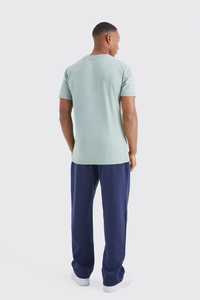 Personalizado Jogger pantalones de chándal polar Jogger pantalones clásicos de pierna ancha pantalones de chándal al por mayor elástico apilado Joggers pantalones de chándal holgados - Product Image 2