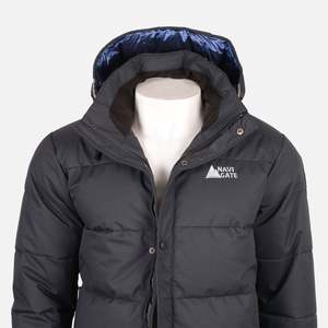 Navigate Lhotse Veste à Capuche Décontractée Grande Taille Conception Imperméable Logo Personnalisé Fermeture à Glissière Polyester Revêtement Brillant Imprimé - Product Image 6