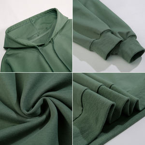 Sudaderas con Capucha para Hombre, Estilo Urbano, Primavera, Bolsillo Sólido, Tela Jersey de Mezcla de Polialgodón de 180 g/m², Logotipo Personalizado, MOQ Bajo, Entrega Rápida, Fábrica OEM - Product Image 4