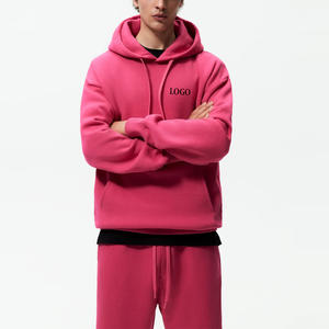Derniers sweats à capuche de haute qualité pour hommes Sweats à capuche surdimensionnés Pull à épaules tombantes Style Coton lourd Streetwear Bon marché - Product Image 5