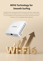 Comfast CF-E593AX double bande sans fil Gigabit réseau répéteur Extender WIFI6 maille prise en charge 128 utilisateurs routeur WIFI