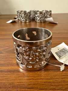 Anillos de servilletas, anillos de servilletas de ratán, anillos de servilletas de mimbre, Decoración de mesa - Product Image 4