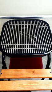 Parrilla de Carbón DORELLO con Tapa – Parrilla para Jardín y Balcón con Ruedas - Product Image 3