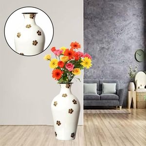 Vase à fleur unique en métal Design unique et élégant Vase à fleur chic en acier inoxydable Style contemporain pour n'importe quelle pièce - Product Image 2