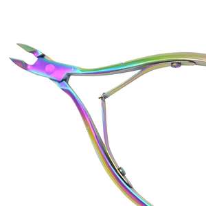 Cortador de uñas para cutículas, cortaúñas acrílico profesional de acero inoxidable, pinzas para cutículas, herramientas de manicura y pedicura - Product Image 1