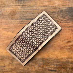 Cartera de cuero con herramientas a mano occidental, nueva llegada, cartera larga con cremallera para hombre, gran oferta, soporte para efectivo de Color marrón a la moda, regalo para él - Product Image 2