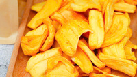 Hoogwaardig Droogvoer Knapperig En Zoet Smakend Gedroogde Jackfruit Met Privélogo Natuurlijk Fruitproduct Gedroogd Met Vf-Proces