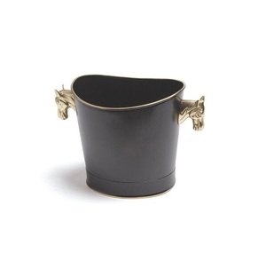 Cubo de hielo de metal de forma ovalada de material de acero inoxidable hermoso decorativo Nuevo diseño más vendido - Product Image 3