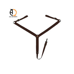 Pechera de Cuero para Caballo con Acolchado Suave y Martingala de Cuero - Product Image 1