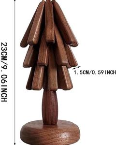 Juego de Posavasos y Salvamanteles de Madera para el Día de Acción de Gracias, Resistentes al Calor, Plegables, con Acabado Pulido y Pintado - Product Image 5